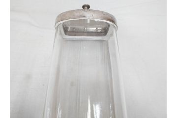 アンティーク雑貨　当時物　大正〜昭和初期　ノスタルジックな雰囲気漂うガラス瓶(ガラスビン、菓子瓶、たばこ瓶、タバコ瓶、煙草瓶、T.SAITO SYOUTEN、商店)(R-075797)