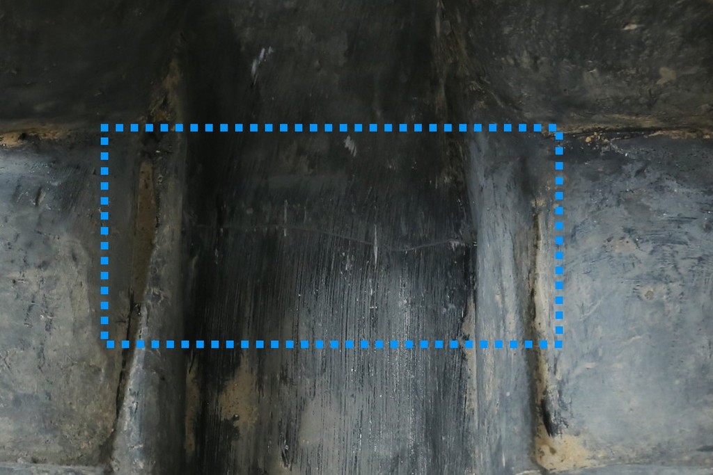 中国ヴィンテージ　特大!!　堂々とした立ち姿で威厳を感じさせる兵馬俑の像　(R-075812)