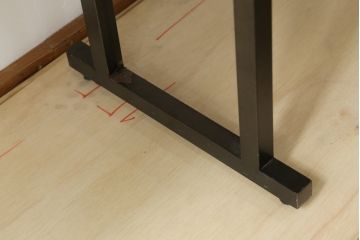 中古　オーク材　スタイリッシュな佇まいが魅力的な照明付きショーケース(ガラスケース、収納ケース、飾り棚、陳列棚、店舗什器)(R-075828)