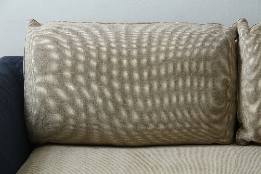 【t様ご決済用】中古　arflex(アルフレックス)　A・SOFA MEDIUM 10(エー・ソファ ミディアム)　W2LR　ワイド2人掛アームソファ　定価約50万円　(R-075834)