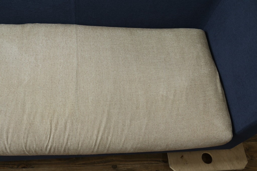 【t様ご決済用】中古　arflex(アルフレックス)　A・SOFA MEDIUM 10(エー・ソファ ミディアム)　W2LR　ワイド2人掛アームソファ　定価約50万円　(R-075834)