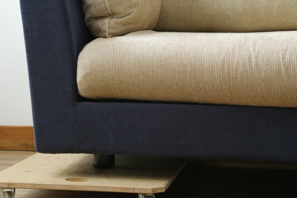 【t様ご決済用】中古　arflex(アルフレックス)　A・SOFA MEDIUM 10(エー・ソファ ミディアム)　W2LR　ワイド2人掛アームソファ　定価約50万円　(R-075834)