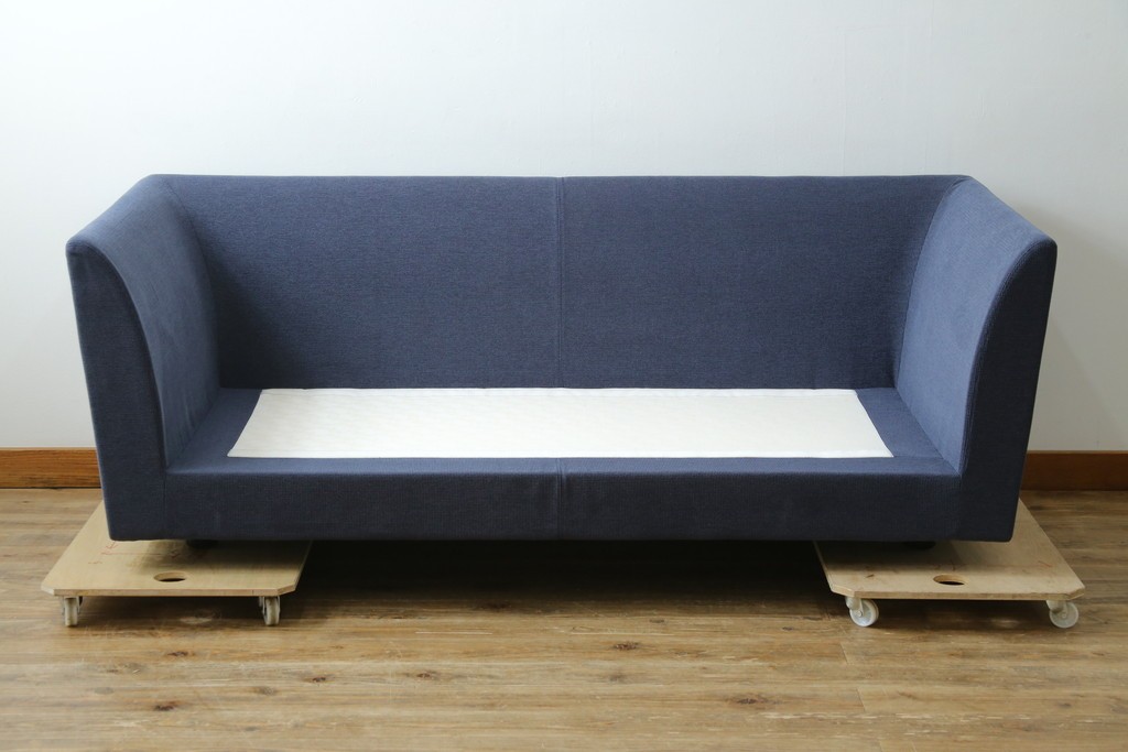 【t様ご決済用】中古　arflex(アルフレックス)　A・SOFA MEDIUM 10(エー・ソファ ミディアム)　W2LR　ワイド2人掛アームソファ　定価約50万円　(R-075834)