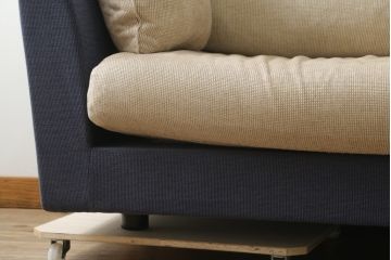 中古　arflex(アルフレックス)　A・SOFA MEDIUM 10(エー・ソファ ミディアム)　W2LR　ワイド2人掛アームソファ(2.5人掛けソファ、2人掛けソファ、二人掛け、2P)(定価約50万円)(R-075834)