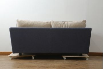 中古　arflex(アルフレックス)　A・SOFA MEDIUM 10(エー・ソファ ミディアム)　W2LR　ワイド2人掛アームソファ(2.5人掛けソファ、2人掛けソファ、二人掛け、2P)(定価約50万円)(R-075834)