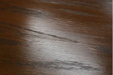 中古　美品　えぞ民芸家具　ステンドグラス入りの扉がアクセントになるサイドボード(収納棚、戸棚、サイドキャビネット、リビングボード)(R-075835)