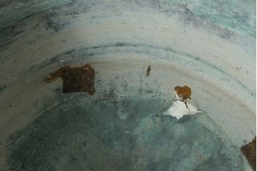 昭和初期　上手物　御鋳物師 塩原　約25kg　細やかな意匠が施された存在感のある古銅火鉢(手あぶり、鉢カバー)(R-075839)