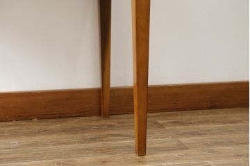 中古　象嵌(マーケットリー)入りのシリンダートップライティングビューロー(ワークデスク、簿記机、引き出し、在宅用、在宅ワーク用)(R-075846)