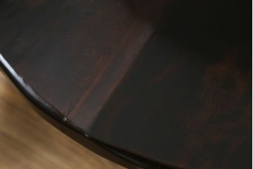 中古　美品　希少な廃番品　松本民芸家具　木の味わいと職人の技が楽しめる304F型ロッキングチェア(板座チェア、アームチェア、イス、揺り椅子)(R-075852)