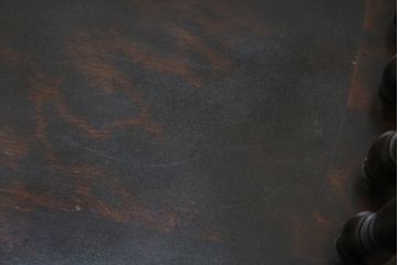 中古　美品　希少な廃番品　松本民芸家具　木の味わいと職人の技が楽しめる304F型ロッキングチェア(板座チェア、アームチェア、イス、揺り椅子)(R-075852)