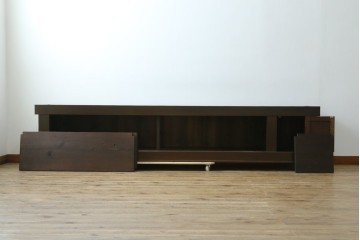 和製アンティーク　 特大!!　存在感バツグンの九尺水屋箪笥ローボード　(R-075857)