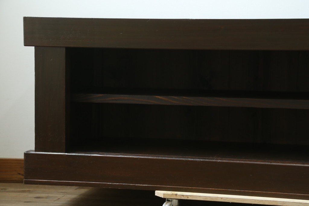 和製アンティーク　 特大!!　存在感バツグンの九尺水屋箪笥ローボード　(R-075857)