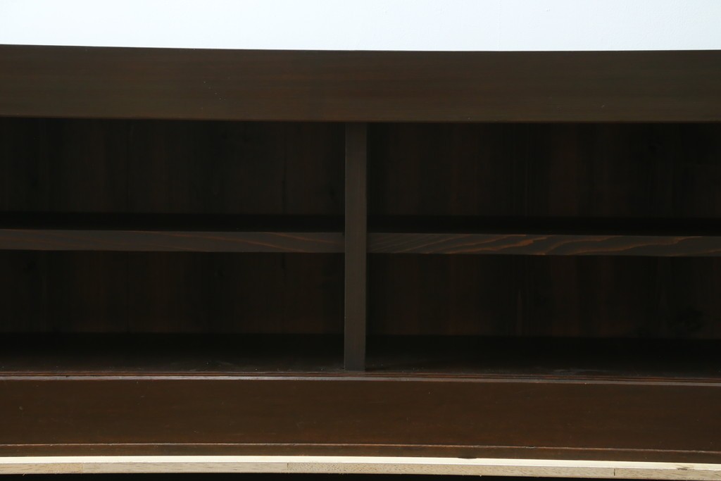 和製アンティーク　 特大!!　存在感バツグンの九尺水屋箪笥ローボード　(R-075857)