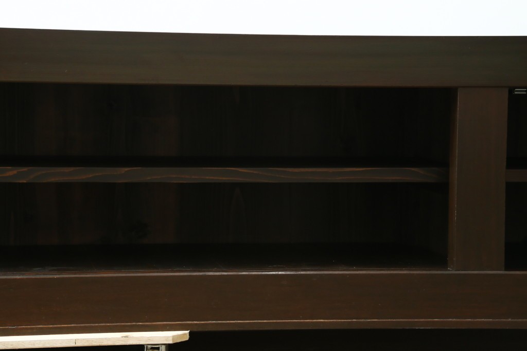 和製アンティーク　 特大!!　存在感バツグンの九尺水屋箪笥ローボード　(R-075857)