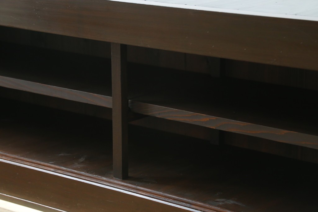 和製アンティーク　 特大!!　存在感バツグンの九尺水屋箪笥ローボード　(R-075857)