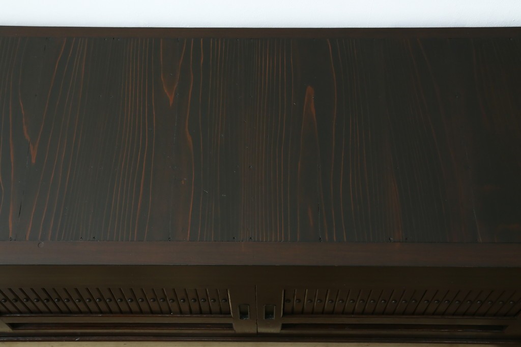 和製アンティーク　 特大!!　存在感バツグンの九尺水屋箪笥ローボード　(R-075857)