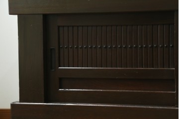 和製アンティーク　 特大!!　存在感バツグンの九尺水屋箪笥ローボード　(R-075857)