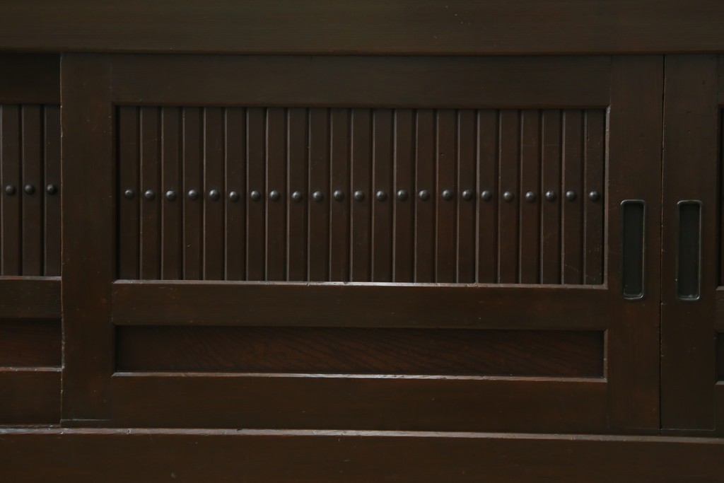 和製アンティーク　 特大!!　存在感バツグンの九尺水屋箪笥ローボード　(R-075857)