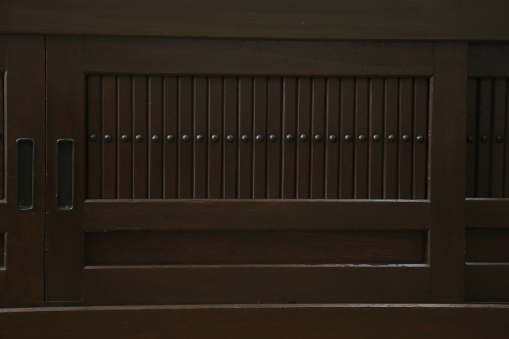 和製アンティーク　 特大!!　存在感バツグンの九尺水屋箪笥ローボード　(R-075857)