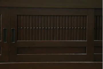 和製アンティーク　 特大!!　存在感バツグンの九尺水屋箪笥ローボード　(R-075857)