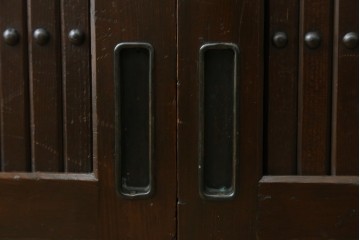 和製アンティーク　 特大!!　存在感バツグンの九尺水屋箪笥ローボード　(R-075857)