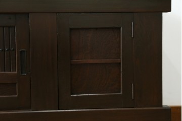 和製アンティーク　 特大!!　存在感バツグンの九尺水屋箪笥ローボード　(R-075857)