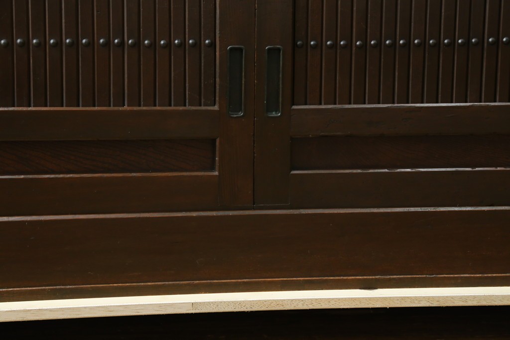 和製アンティーク　 特大!!　存在感バツグンの九尺水屋箪笥ローボード　(R-075857)