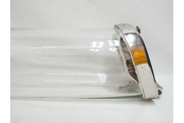 アンティーク雑貨　当時物　大正〜昭和初期　ノスタルジックな雰囲気漂うガラス瓶(ガラスビン、菓子瓶、たばこ瓶、タバコ瓶、煙草瓶、T.SAITO SYOUTEN、商店)(R-075865)