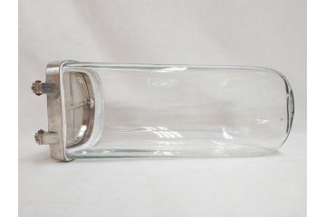 アンティーク雑貨　当時物　大正〜昭和初期　ノスタルジックな雰囲気漂うガラス瓶(ガラスビン、菓子瓶、たばこ瓶、タバコ瓶、煙草瓶、T.SAITO SYOUTEN、商店)(R-075865)