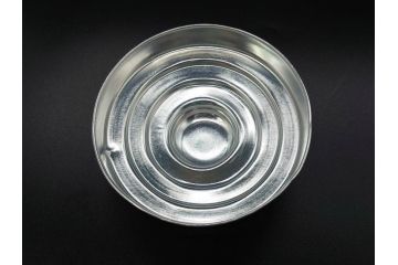 アンティーク雑貨　当時物　デッドストック　アルミ蓋　レトロな雰囲気を醸し出すガラス瓶3個セット(角型、角瓶、キャニスター、ガラスビン、菓子瓶、硝子、フタ付き)(R-075866)
