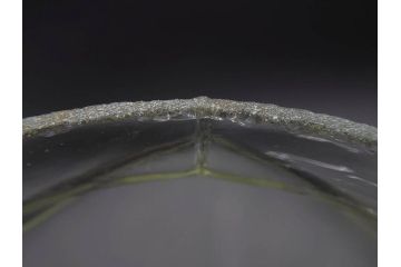 アンティーク雑貨　当時物　デッドストック　アルミ蓋　レトロな雰囲気を醸し出すガラス瓶3個セット(角型、角瓶、キャニスター、ガラスビン、菓子瓶、硝子、フタ付き)(R-075866)
