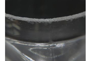 アンティーク雑貨　当時物　デッドストック　アルミ蓋　レトロな雰囲気を醸し出すガラス瓶3個セット(角型、角瓶、キャニスター、ガラスビン、菓子瓶、硝子、フタ付き)(R-075867)
