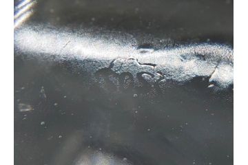 アンティーク雑貨　当時物　デッドストック　アルミ蓋　レトロな雰囲気を醸し出すガラス瓶3個セット(角型、角瓶、キャニスター、ガラスビン、菓子瓶、硝子、フタ付き)(R-075867)
