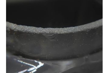アンティーク雑貨　当時物　デッドストック　アルミ蓋　レトロな雰囲気を醸し出すガラス瓶3個セット(角型、角瓶、キャニスター、ガラスビン、菓子瓶、硝子、フタ付き)(R-075867)
