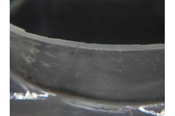 アンティーク雑貨　当時物　デッドストック　アルミ蓋　大・中・小　お洒落なディスプレイが叶うレトロなガラス瓶3個セット(角型、角瓶、キャニスター、ガラスビン、菓子瓶、硝子、フタ付き)(R-075868)
