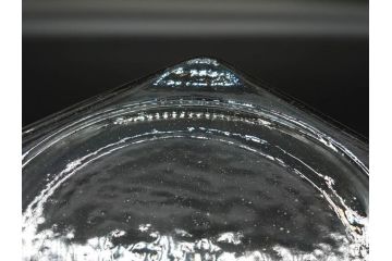 アンティーク雑貨　当時物　デッドストック　アルミ蓋　大・中・小　お洒落なディスプレイが叶うレトロなガラス瓶3個セット(角型、角瓶、キャニスター、ガラスビン、菓子瓶、硝子、フタ付き)(R-075868)