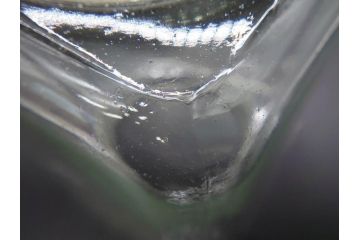アンティーク雑貨　当時物　デッドストック　アルミ蓋　大・小　お洒落なディスプレイが叶うレトロなガラス瓶2個セット(角型、角瓶、キャニスター、ガラスビン、菓子瓶、硝子、フタ付き)(R-075871)