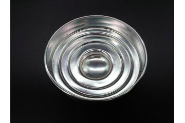 アンティーク雑貨　当時物　デッドストック　アルミ蓋　レトロな雰囲気を醸し出すガラス瓶3個セット(角型、角瓶、キャニスター、ガラスビン、菓子瓶、硝子、フタ付き)(R-075873)