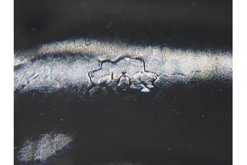 アンティーク雑貨　当時物　デッドストック　アルミ蓋　レトロな雰囲気を醸し出すガラス瓶3個セット(角型、角瓶、キャニスター、ガラスビン、菓子瓶、硝子、フタ付き)(R-075874)