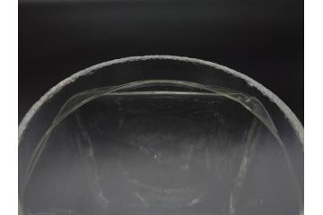 アンティーク雑貨　当時物　デッドストック　アルミ蓋　レトロな雰囲気を醸し出すガラス瓶2個セット(角型、角瓶、キャニスター、ガラスビン、菓子瓶、硝子、フタ付き)(R-075876)