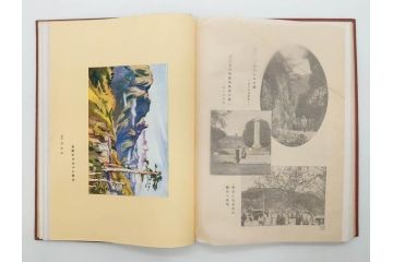 戦前　昭和10年　台湾蕃界展望　写真集　写真帳　勝山写真館発行(中国、蕃族、蕃人、生蕃、タイヤル族、サイセット族、ブヌン族、ツオウ族、パイワン族、アミ族、ヤミ族、理蕃之友発行所、1935年、写真帖、古本)(R-075880)