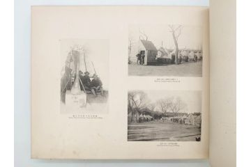 明治35年　小川一真　北清事変写真帖(支那、中国、満州、朝鮮、台湾、写真帳、写真集、古本、1902年)(R-075894)