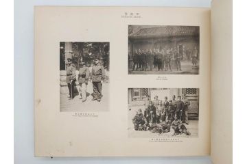 明治35年　小川一真　北清事変写真帖(支那、中国、満州、朝鮮、台湾、写真帳、写真集、古本、1902年)(R-075894)