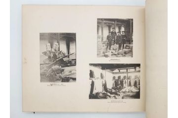 明治35年　小川一真　北清事変写真帖(支那、中国、満州、朝鮮、台湾、写真帳、写真集、古本、1902年)(R-075894)
