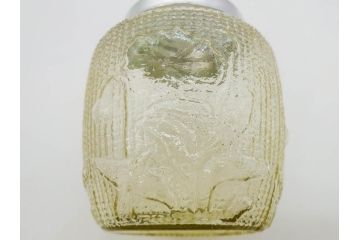 戦前　大正〜昭和初期　昭和レトロな雰囲気を醸し出す古いあめや瓶(菓子瓶、砂糖壷、キャンディーポット、ガラス瓶、ガラスビン、蓋(フタ)付き、ペロペロ、飴屋)(R-075904)