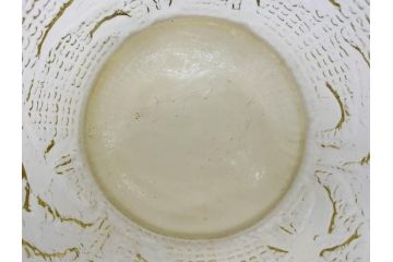 戦前　大正〜昭和初期　昭和レトロな雰囲気を醸し出す古いあめや瓶(菓子瓶、砂糖壷、キャンディーポット、ガラス瓶、ガラスビン、蓋(フタ)付き、ペロペロ、飴屋)(R-075904)