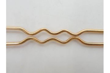 翡翠　K18 金　落ち着いた色合いが品のある雰囲気を醸し出す簪(ヒスイ、かんざし、和装小物、髪飾り、アクセサリー)(R-075911)