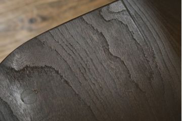 イギリスビンテージ　美品　レア品!!　ERCOL(アーコール)　Chairmakers Chair(チェアメーカーズチェア)　柔らかな曲線が身体を包み込むロッキングチェア(アームチェア、揺り椅子、イス、椅子、英国、ヴィンテージ)(R-075924)