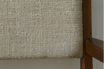 和製アンティーク　美品　レトロ　落ち着いた木味が魅力的な回転チェア　(R-075925)