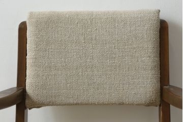 和製アンティーク　美品　落ち着いた木の色味が魅力的な回転チェア(回転椅子、アームチェア、ドクターチェア、イス、椅子)(R-075925)